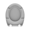 WC prkénko Duroplast Soft Close Grey 82302