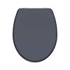 WC prkénko Duroplast Soft Close Dark Grey 82304