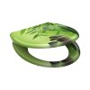 WC prkénko Duroplast Soft Close Green Garden 82365