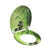 WC prkénko Duroplast Soft Close Green Garden 82365