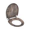 WC prkénko Duroplast Soft Close Old Wood 82368