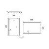 LED zrcadlo 400x600 - ZP 11000