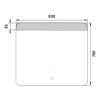 LED zrcadlo 800x700 s dotykovým senzorem - ZP 23003V