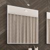 Černé LED zrcadlo 600x800 - ZPC 13002-90