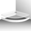 Krycí panel FLAT ROUND čtvrtkruh