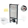 WC set Anemon 6v1, podomítkový systém + toaleta - CDZZ6ZPW