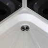 Sprchový box WSH309B GR 90x90