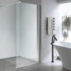 Sprchová zástěna Walk-in SH07C 90 chrom - bez vaničky