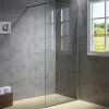 Sprchová zástěna Walk-in SH07C 90 chrom - bez vaničky