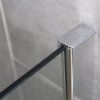 Sprchová zástěna Walk-in SH07C 90 chrom - bez vaničky