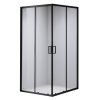 Čtvercový sprchový kout BL30B 90x90 černá/transparent - bez vaničky
