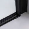 Čtvercový sprchový kout BS08A-M 80x80 černá/transparent - bez vaničky