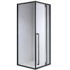 Čtvercový sprchový kout BS11B 90x90 černá/transparent - bez vaničky