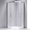 Čtvercový sprchový kout KZ90A 80x80 chrom/transparent - bez vaničky