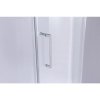 Pětiúhelníkový sprchový kout HYD-PK91A 80x80 chrom/transparent - bez vaničky