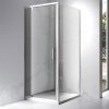 Čtvercový sprchový kout HYD-SK04A 70x70 chrom/transparent - bez vaničky