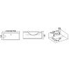 Wanna SPA z hydromasazem IRIS 933C WHITE BIALA 170 84 42609 1200