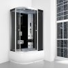 KABINA PRYSZNICOWA Z HYDROMASAZEM I SAUNA WSH7106RS PRAWA 120 80 CM 164778 1200