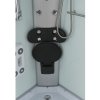 KABINA PRYSZNICOWA Z HYDROMASAZEM i SAUNA WSH7118WS 100 100 CM 165145 1200