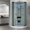 KABINA PRYSZNICOWA Z HYDROMASAZEM i SAUNA WSH7118WS 100 100 CM 165151 1200