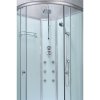 KABINA PRYSZNICOWA Z HYDROMASAZEMWSH7703A CHROM 80 80 CM 74682 1200