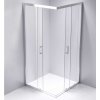 Čtvercový sprchový kout HYD-SK102A 80x80 chrom/transparent - bez vaničky