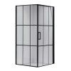 Čtvercový sprchový kout BS13B 90x90 černá/transparent - bez vaničky