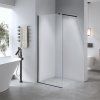 Sprchová zástěna Walk-in SH07C BL 90 černá - bez vaničky