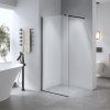 Sprchová zástěna Walk-in HYD-WI07 100 černá - bez vaničky