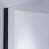 Sprchová zástěna Walk-in SH07E BL 110 černá - bez vaničky