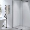 Sprchová zástěna Walk-in SH07A BL 70 černá - bez vaničky