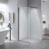 Sprchová zástěna Walk-in HYD-WI07 70 černá - bez vaničky