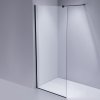 Sprchová zástěna Walk-in HYD-WI07 70 černá - bez vaničky