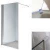 Sprchová zástěna Walk-in SH07E 110 chrom - bez vaničky