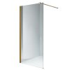 Sprchová zástěna Walk-in HYD-WI07 80 zlatá - bez vaničky
