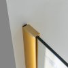 Sprchová zástěna Walk-in HYD-WI07 120 zlatá - bez vaničky
