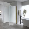 Sprchová zástěna Walk-in HYD-WI07 120 zlatá - bez vaničky