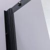 Pětiúhelníkový sprchový kout BS07A 80x80 černá/transparent + vanička ST07A BL černá