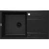 Dřez Eridan s odkapávačem, granit - ZQE N113 černý