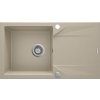 Dřez Evora s odkapávačem, granit - ZQJ 7113 pískový