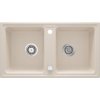 Dřez Zorba 2 komory, granit - ZQZ 5203 béžový