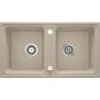 Dřez Zorba 2 komory, granit - ZQZ 7203 pískový