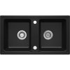 Dřez Zorba 2 komory, granit - ZQZ N203 černý
