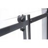 Obdélníkový sprchový kout BS14A 100x90 černý/transparent + vanička ST04A černá