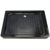 Obdélníkový sprchový kout KZ103C BL 120x80 černá/transparent + vanička SXL03E BL černá