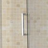 Obdélníkový sprchový kout HYD-OK203C 120x80 chrom/transparent + vanička HYD-OSV-ST03C černá
