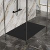 Obdélníková akrylátová sprchová vanička HYD-OSV-JUKO 120x100 černá