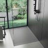 Obdélníková akrylátová sprchová vanička DEKO GR 120x80 šedá