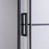 Čtvercový sprchový kout BL32B 90x90 černý/transparent - bez vaničky
