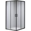 Čtvercový sprchový kout BL30C 100x100 černá/transparent - bez vaničky